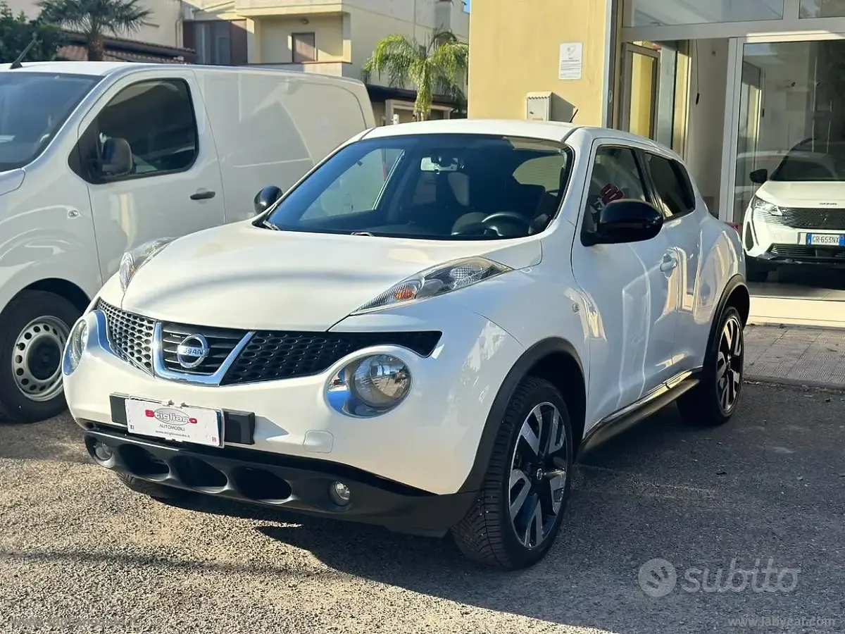 Usata Nissan Juke Acenta 110 CV (80 kW) 2013 Bianco SUV