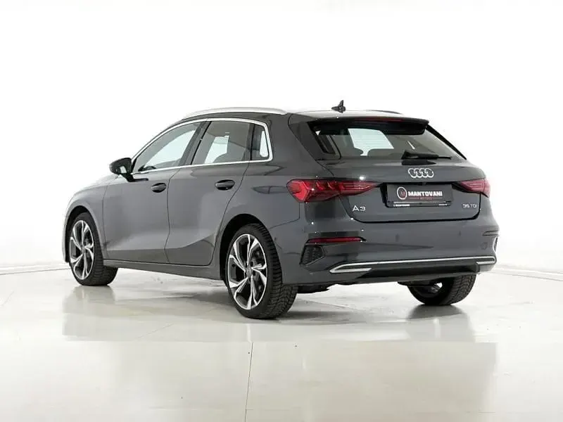 Usata Audi A3 Sportback Advanced 150 CV (110 kW) 2021 Nero Utilitaria