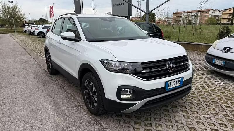 Usata VW T-Cross Style 95 CV (69 kW) 2021 Bianco SUV