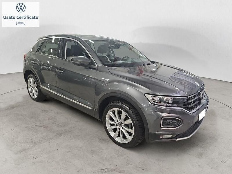 Usata VW T-Roc Advance 150 CV (110 kW) 2020 Grigio SUV