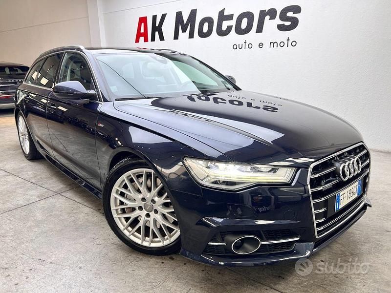 Usata Audi A6 S-Line 333 CV (244 kW) 2016 Grigio scuro Station wagon