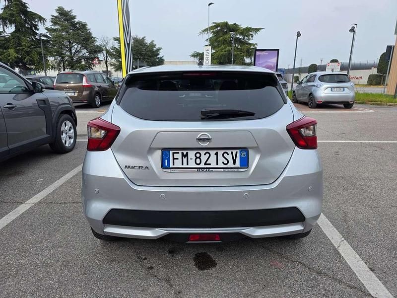 Usata Nissan Micra N-Connecta 90 CV (66 kW) 2017 Argento Utilitaria