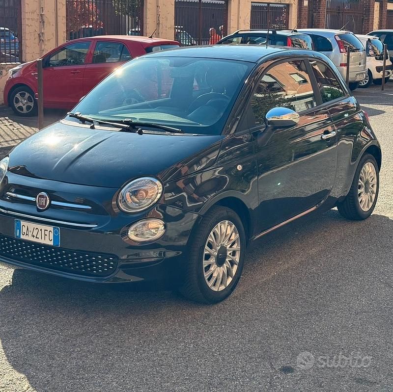Usata Fiat 500 69 CV (50 kW) 2020 Nero Utilitaria