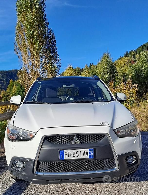 Usata Mitsubishi ASX 150 CV (110 kW) 2011 Bianco SUV