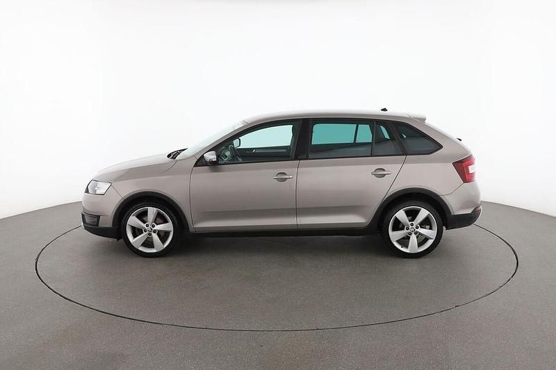 Usata Skoda Rapid ScoutLine 110 CV (80 kW) 2018 Beige Utilitaria