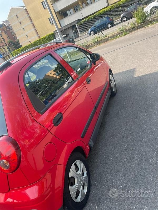 Usata Chevrolet Matiz 52 CV (38 kW) 2009 Rosso Utilitaria