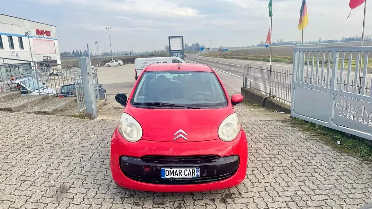 Usata Citroën C1 68 CV (50 kW) 2007 Rosso Utilitaria