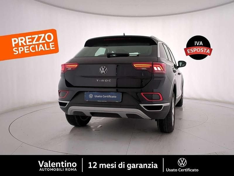 Usata VW T-Roc Style 116 CV (85 kW) 2025 Nero SUV