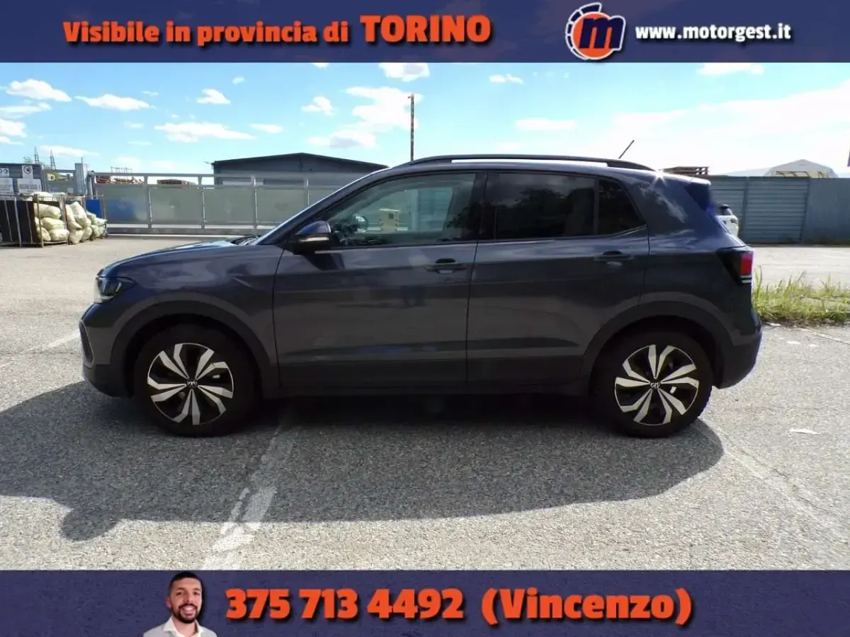 Usata VW T-Cross Edition 95 CV (69 kW) 2024 Grigio SUV