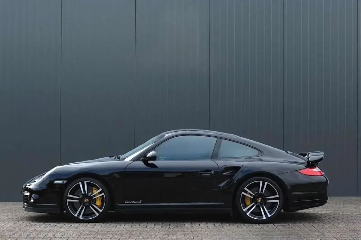 Usata Porsche 997 Turbo 530 CV (389 kW) 2012 Nero Coupé