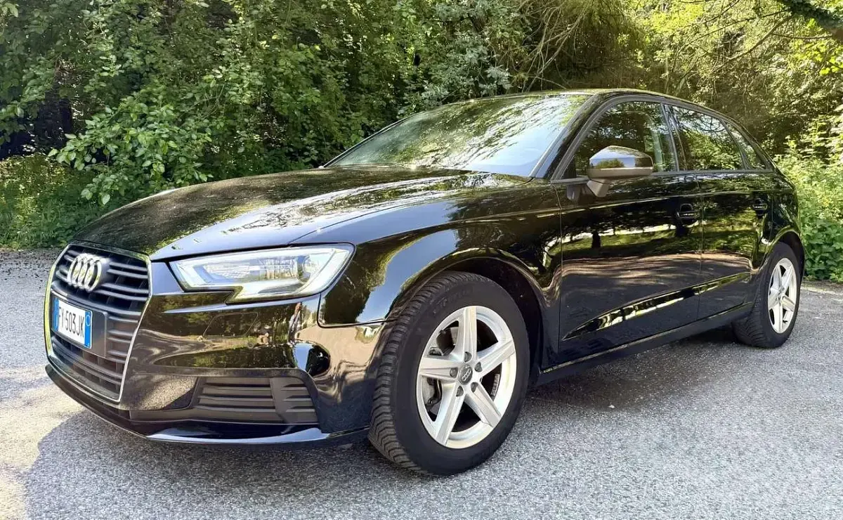 Usata Audi A3 Admired 131 CV (96 kW) 2019 Nero Berlina