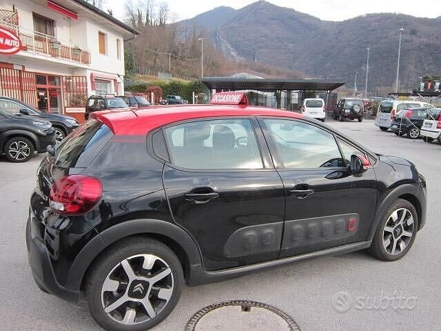 Usata Citroën C3 PureTech 110 CV (80 kW) 2019 Nero Utilitaria