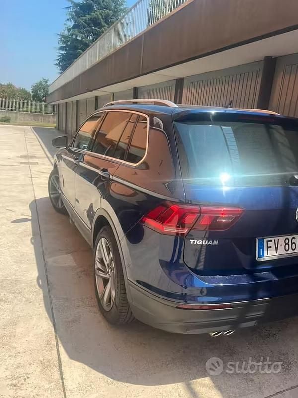 Usata VW Tiguan 2019 Blu SUV