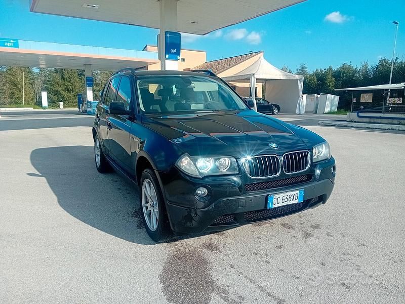 Usata BMW X3 149 CV (109 kW) 2007 Nero SUV