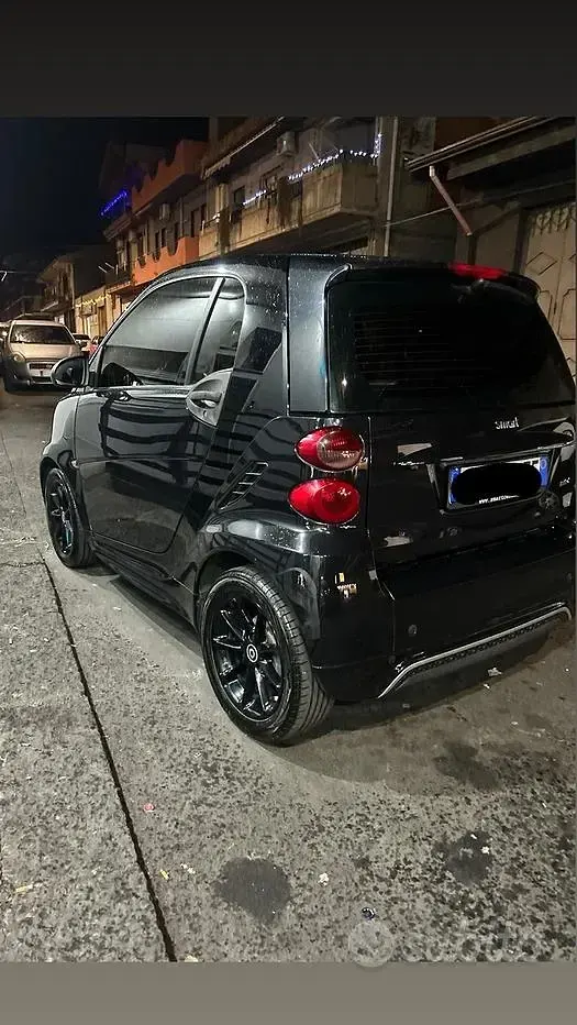 Begagnad Smart ForTwo Coupé 71 HK (52 kW) 2014 Svart Sportkupé