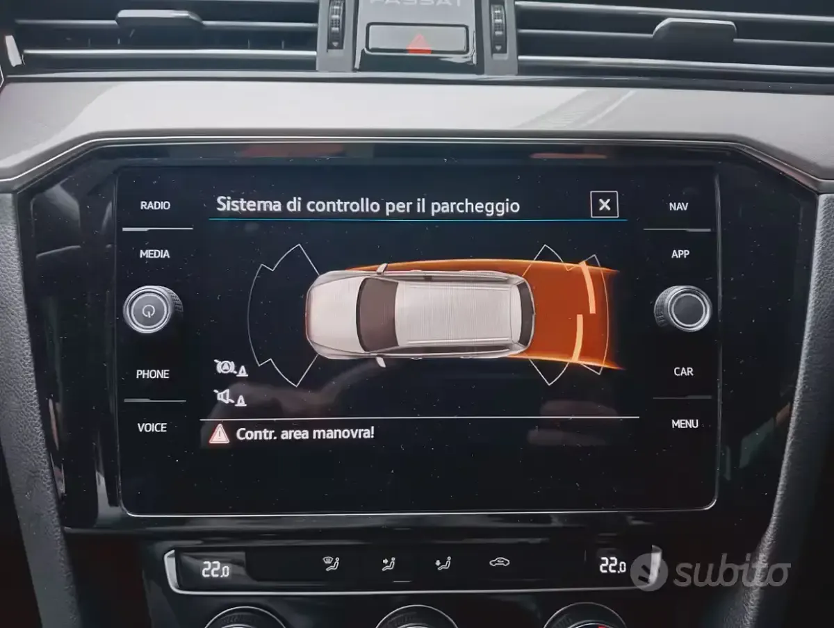 Usata VW Passat Business 120 CV (88 kW) 2020 Grigio Station wagon