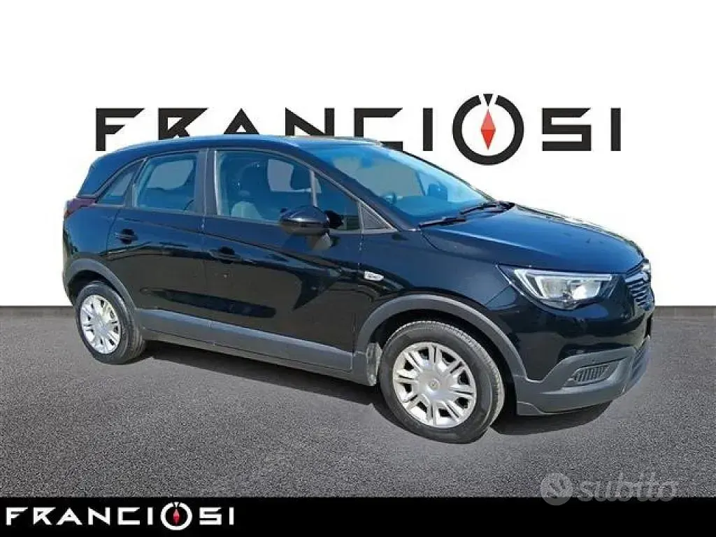Usata Opel Crossland X Ultimate 102 CV (75 kW) 2019 Nero SUV