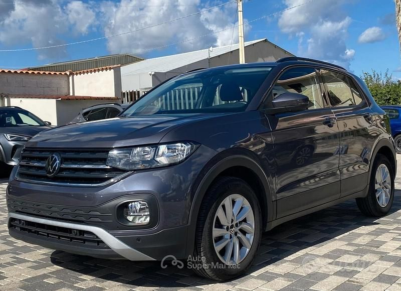 Grigio Usata 2023 VW T-Cross Style SUV | 17.900 € (Buon prezzo) - Immagine 1/4