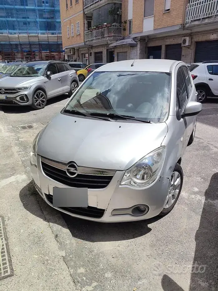 Usata Opel Agila 86 CV (63 kW) 2008 Grigio Utilitaria
