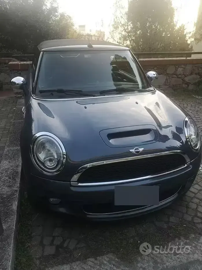 Usata Mini Cooper S Cabriolet 184 CV (135 kW) 2010 Bluazzurro Cabrio