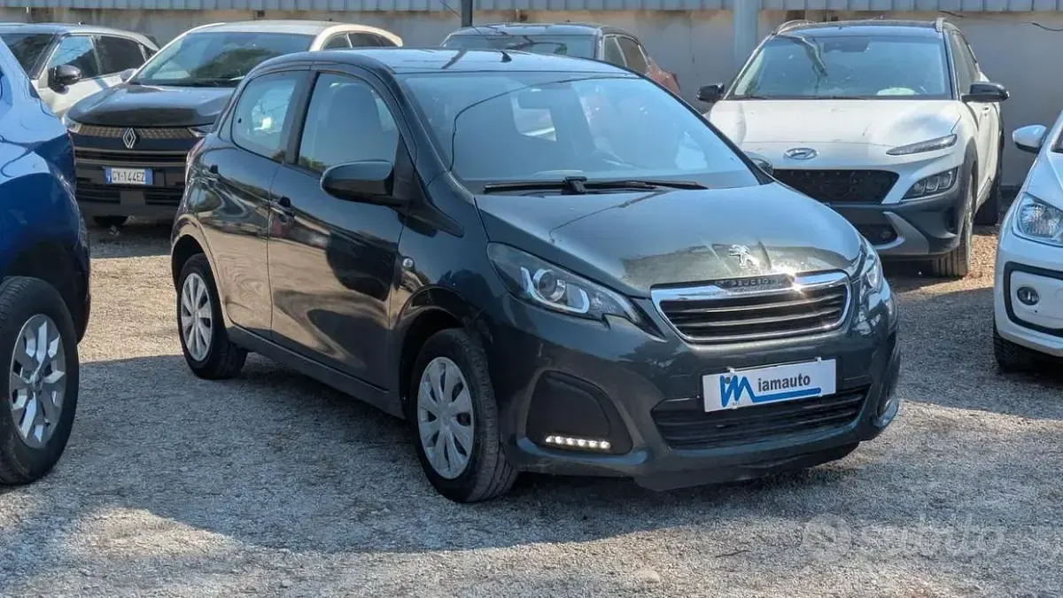 Usata Peugeot 108 Active 68 CV (50 kW) 2016 Grigio Berlina