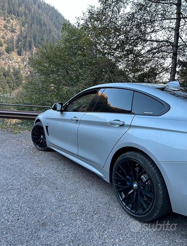 Usata BMW 430 Gran Coupé M Sport 258 CV (189 kW) 2015 Grigio Coupé
