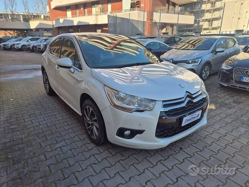 Usata DS Automobiles DS4 Chic 114 CV (83 kW) 2013 Bianco Berlina
