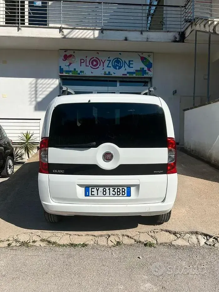 Usata Fiat Qubo Trekking 75 CV (55 kW) 2015 Bianco Monovolume