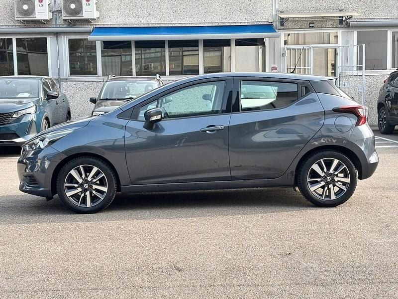 Usata Nissan Micra Visia 71 CV (52 kW) 2017 Grigio Utilitaria