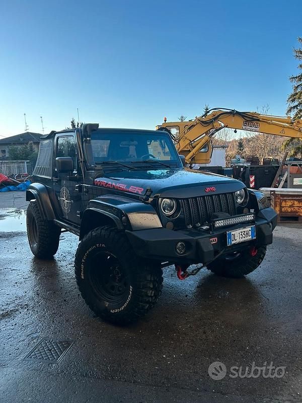 Nero Usata 2007 Jeep Wrangler SUV | 23.500 € - Immagine 1/4