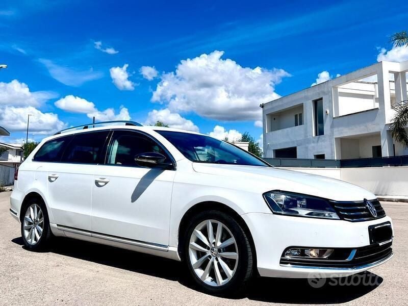 Usata VW Passat 170 CV (125 kW) 2012 Bianco Station wagon