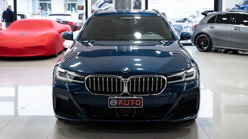 Usata BMW 530 M Sport 249 CV (183 kW) 2021 Blu Station wagon