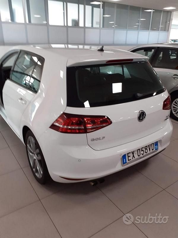 Usata VW Golf VII 2014 Bianco Berlina