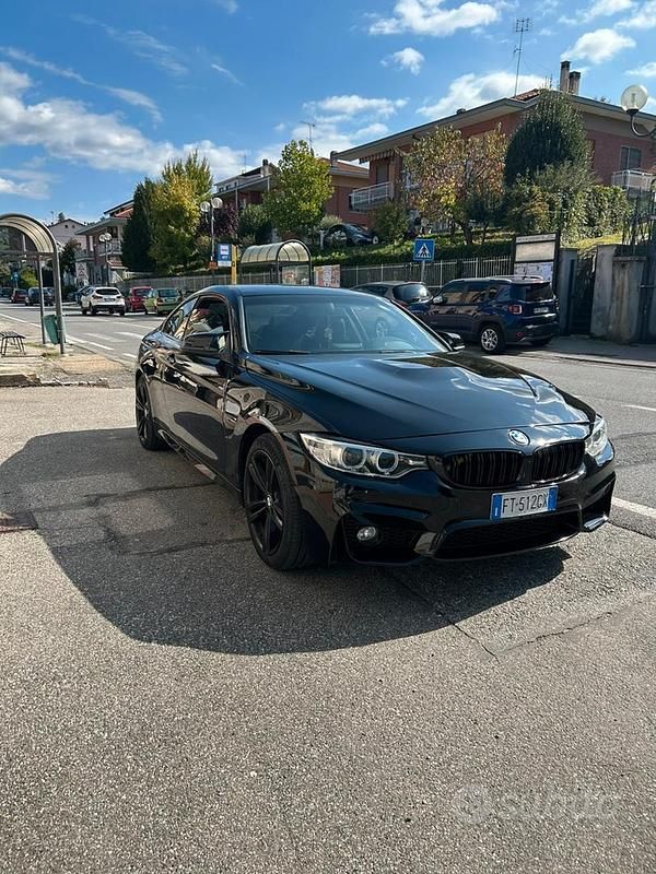 Usata BMW 420 2014 Nero Coupé