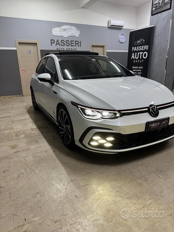 Usata VW Golf VII GTI 245 CV (180 kW) 2021 Bianco Utilitaria