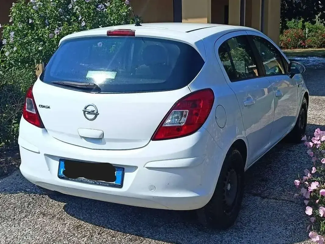 Usata Opel Corsa 86 CV (63 kW) 2013 Bianco Utilitaria