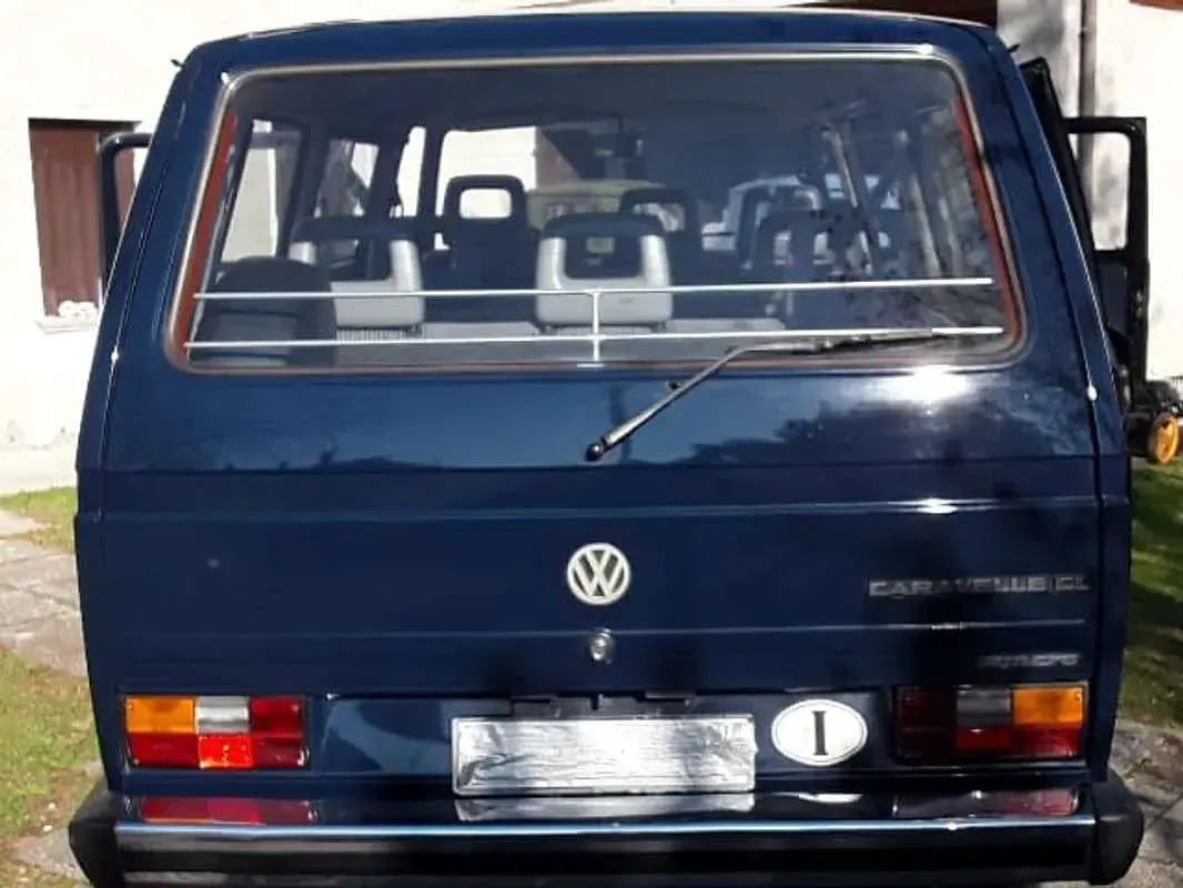 Usata VW T3 69 CV (50 kW) 1989 Blu/azzurro Furgone