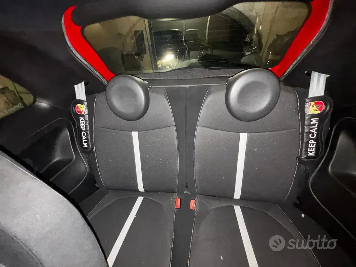 Usata Abarth 595 140 CV (102 kW) 2015 Rosso Coupé