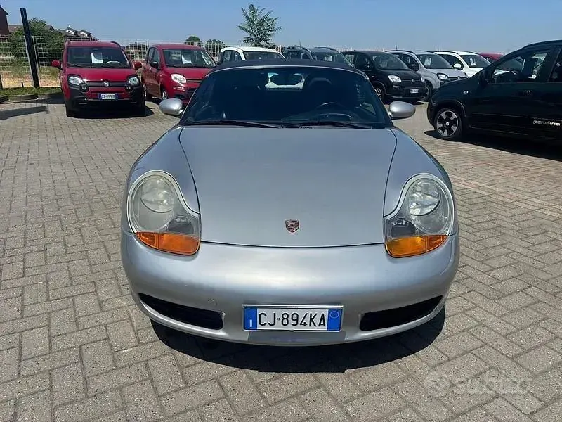 Usata Porsche Boxster 204 CV (150 kW) 1998 Grigio Cabrio