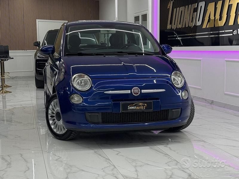 Usata Fiat 500 Lounge 69 CV (50 kW) 2010 Blu Berlina