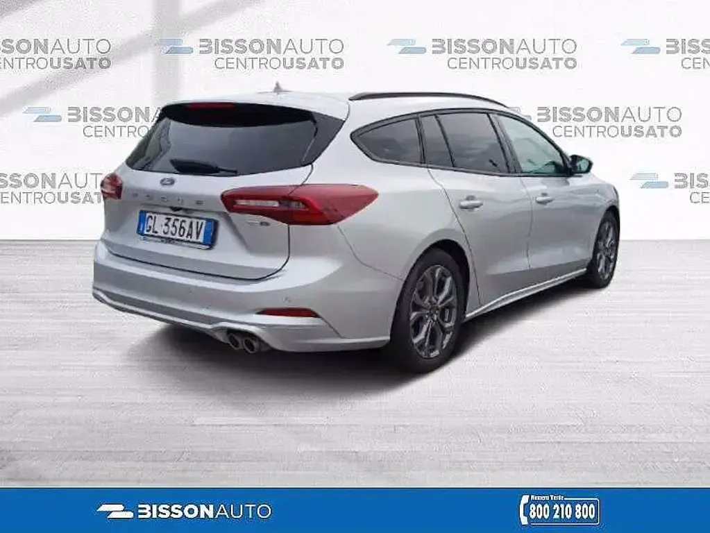 Usata Ford Focus ST-Line X 125 CV (91 kW) 2022 Argento Station wagon