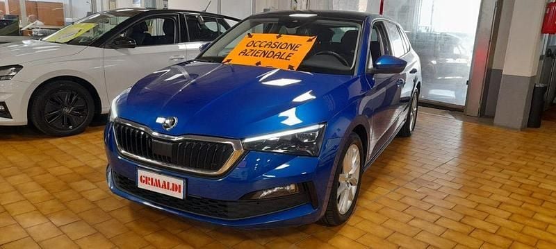 Blu race / metallizzato Usata 2020 Skoda Scala Style Utilitaria | 16.900 € (Ottimo prezzo) - Immagine 1/4