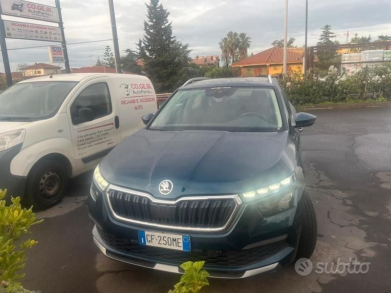 Blu Usata 2021 Skoda Kamiq SUV | 13.500 € (Super prezzo) - Immagine 1/4