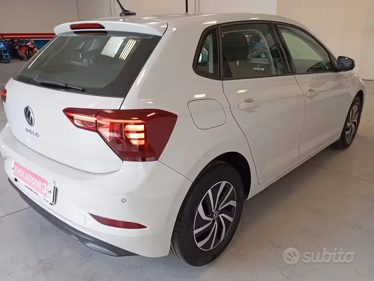 Usata VW Polo 95 CV (69 kW) 2022 Bianco Utilitaria