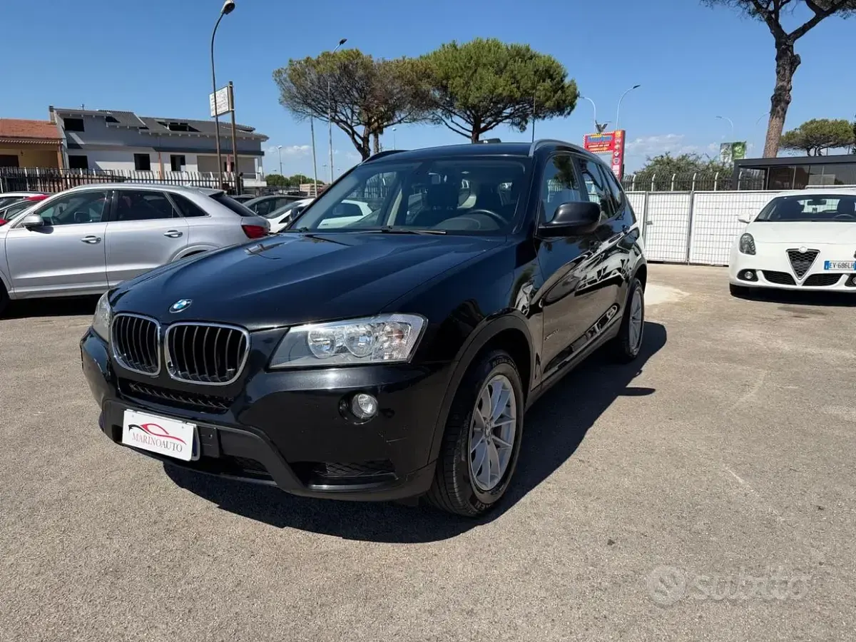 Usata BMW X3 184 CV (135 kW) 2012 Nero SUV