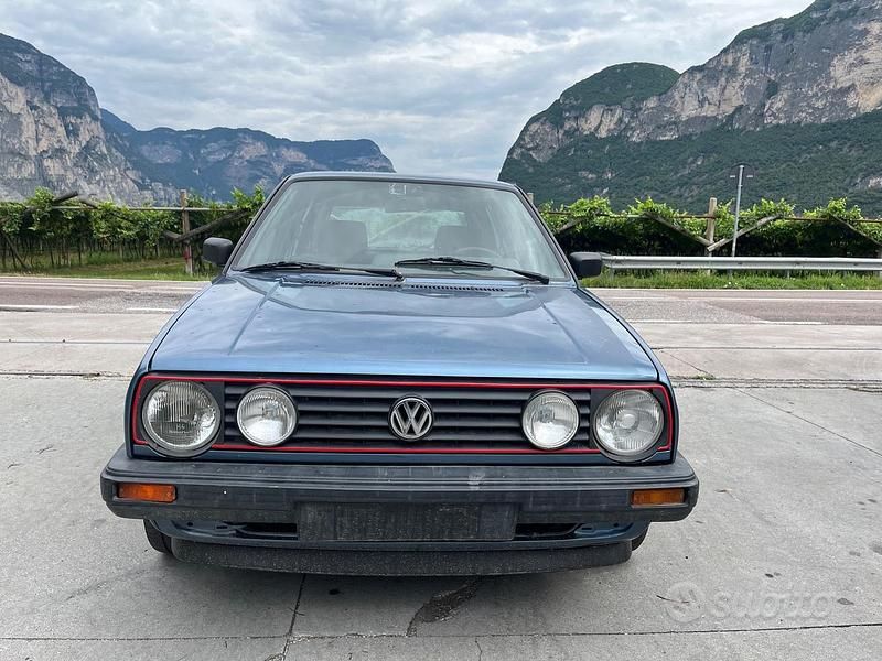 Usata VW Golf II GT 98 CV (72 kW) 1989 Blu Utilitaria