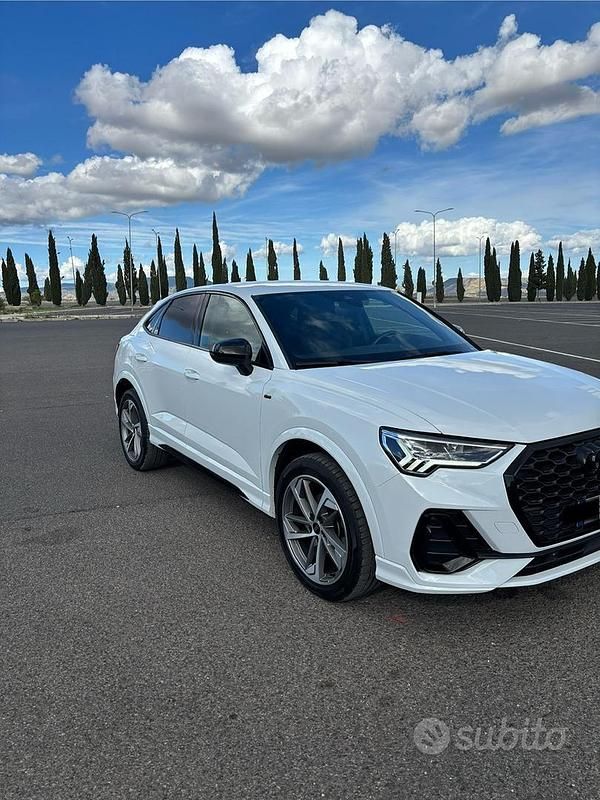 Usata Audi Q3 Sportback S-Line 150 CV (110 kW) 2022 Bianco SUV