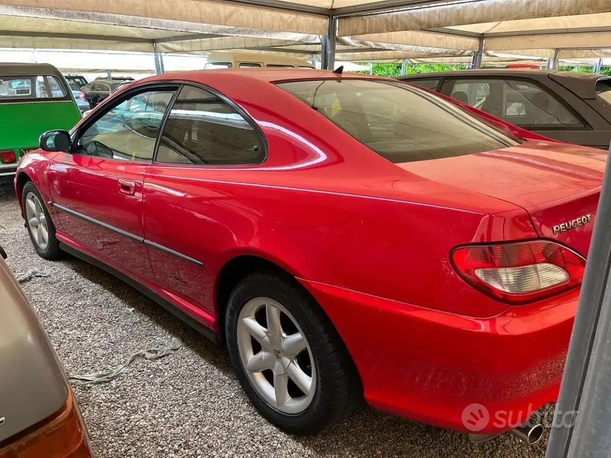 Usata Peugeot 406 Coupe 190 CV (139 kW) 1998 Rosso Coupé