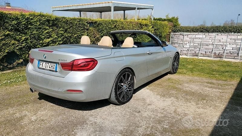 Usata BMW 430 Cabriolet 2018 Grigio Cabrio