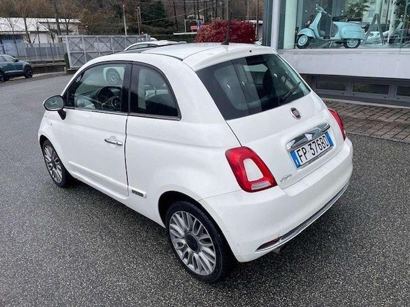 Usata Fiat 500 Lounge 69 CV (50 kW) 2017 Bianco Utilitaria